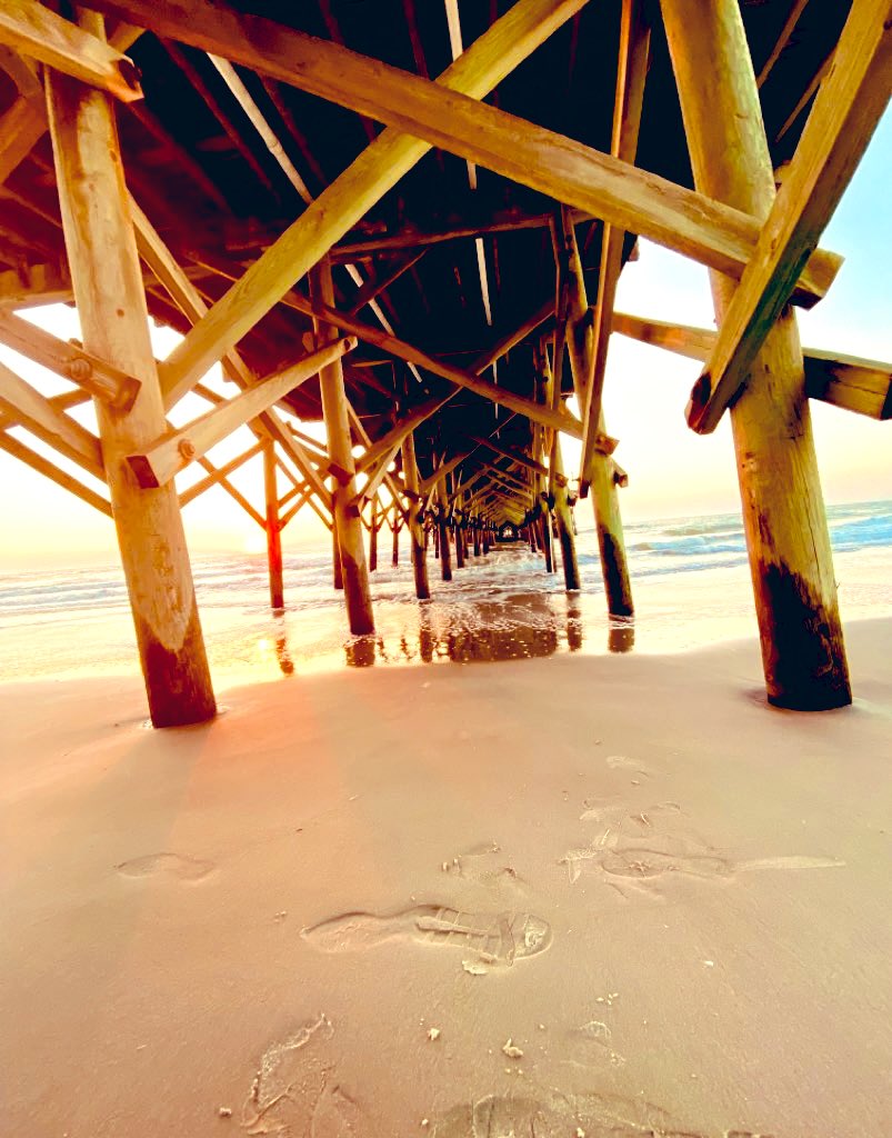 #AlphabetChallenge #WeekP Pier

Good Morning 😊
#ThrowbackThursday #ThankfulThursday for the #Sunrise Serene Moment at North Myrtle Beach 

Have a Great Day!
#Grateful #BeBlessed