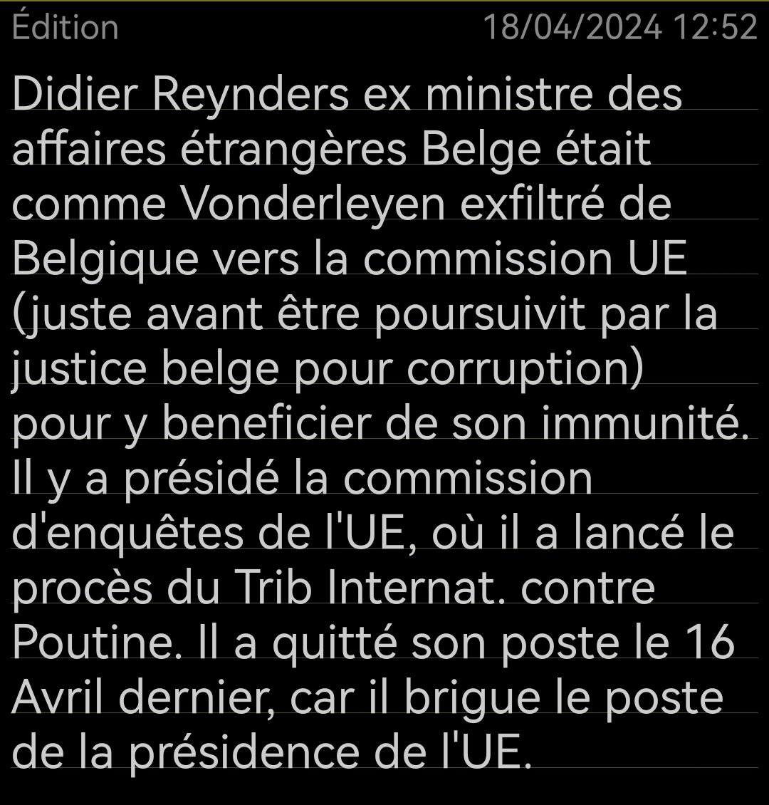 Vous vous demandez pourquoi les enquêtes sont tjrs bloquées à la commision de l'UE ? Voici qui est #didierreynders Faites vos recherches avant qu'elles ne disparaissent. #GouvernementDeTromperie