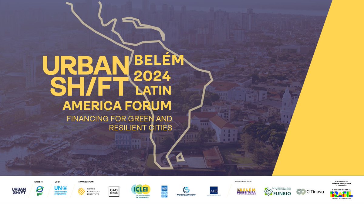 We are thrilled to be kicking off the City Academy portion of the #UrbanShiftForum today! We will be offering three trainings on critical urban development themes. @ICLEI will lead Circular Economy and Climate Finance, and @c40cities will lead Accommodating Urban Growth.