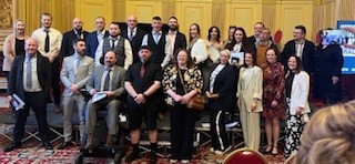 Yesterday, was the @SDFnews AWTP Graduation at Glasgow City Chambers. A truly inspiring group of people completed their 9 month placements and have now secured roles within the #recovery sector. Congratulations to all, and to the team at @SDFnews, yesterday was superb.