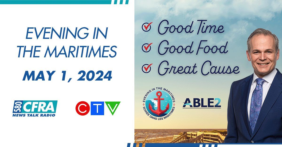 In Case You Missed It! Graham Richardson is back on board for the 2024 Evening in the Maritimes fundraiser Will you join Graham for an evening of good food and a good time for a GREAT Cause? @grahamctv @CTVOttawa @580CFRA #EiTM24 #Fundraiser #Ottawa #Gatineau