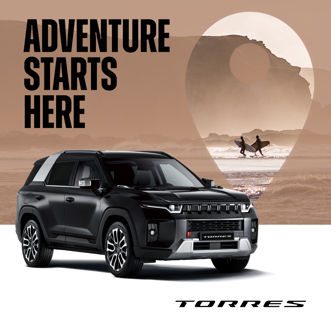 blackdownmotor's tweet photo. Adventure awaits with the KGM Torres!

Ready to explore new horizons? Plan your next journey and let the Torres take you there.

Where will your next adventure lead?🚙✨ https://t.co/RBxLfFDuQ9