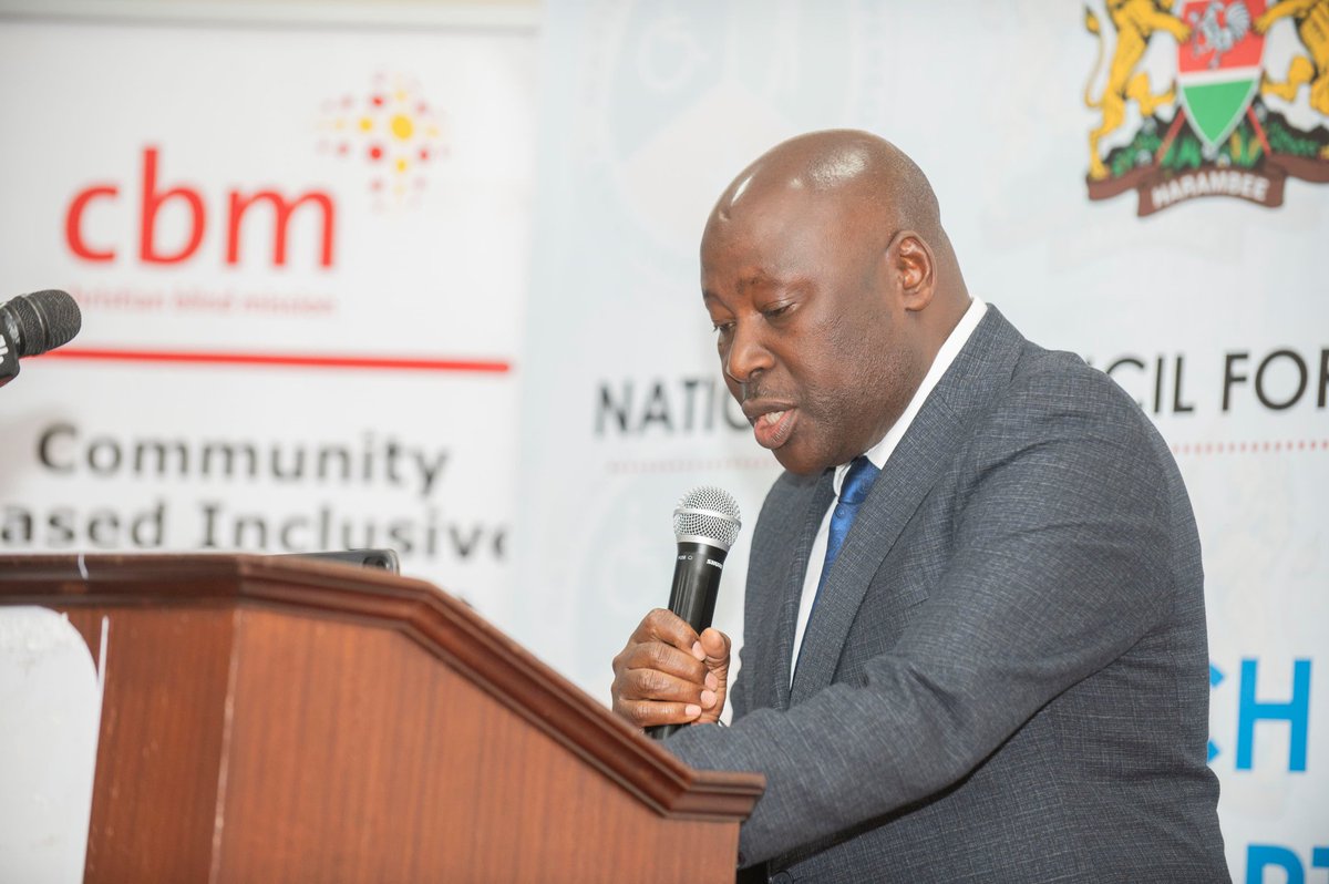 'The launch of this report is a significant boost for the State Department of Social Protection's to create a fully inclusive society. It equips us with valuable data and insights to propel our work forward. #PwDs-@PS_JosephMotari #DisabilityInclusionKE2024