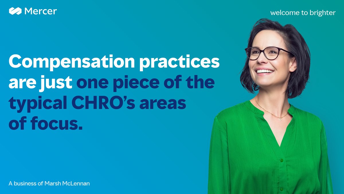 We know that #compensation efforts represent a significant responsibility for #HR leaders who are already overburdened. Uncover how you can get up-to-the-minute expertise and a third party perspective when partnering with Mercer. bit.ly/3xJxHPZ #PayTransparency