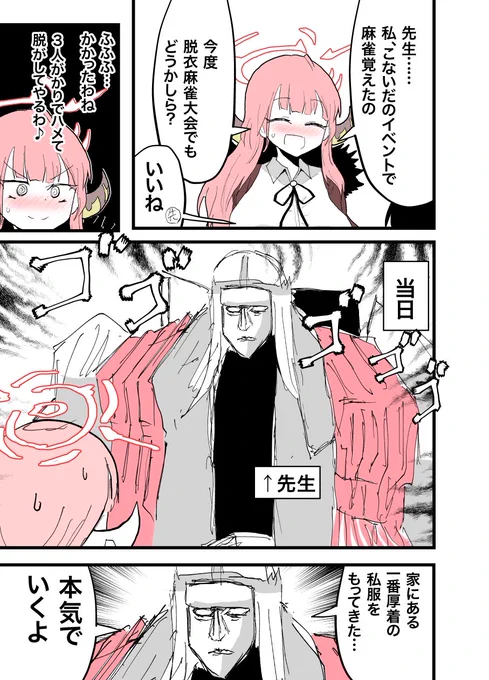 アルちゃん麻雀マンガ。 