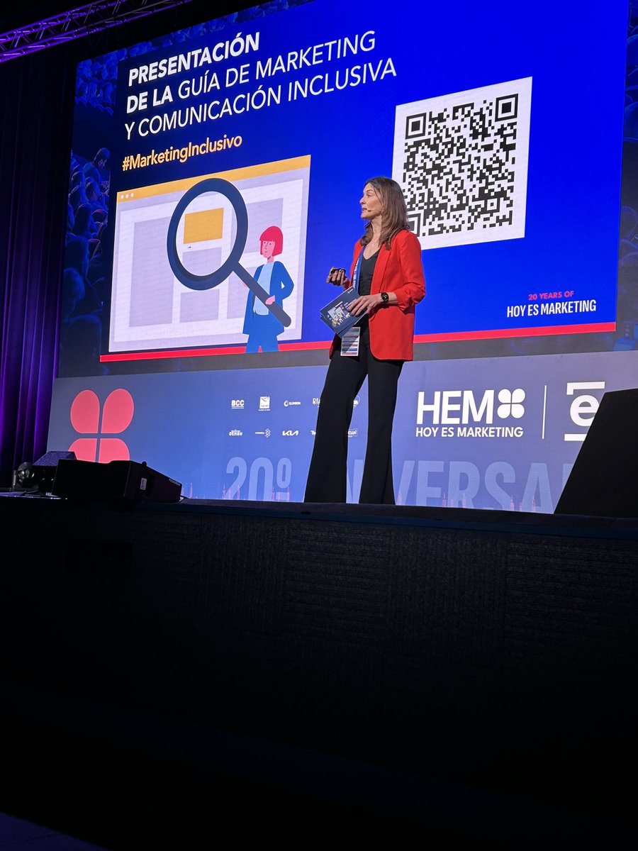 patrisocial's tweet photo. “Las barreras no las trae la discapacidad ni la edad sino los entornos que no son inclusivos”, subraya @estmogon en #HEMESIC #MarketingInclusivo #ILUNION #TodosIncluidos #TodosContamos https://t.co/xl8u3R3ljZ