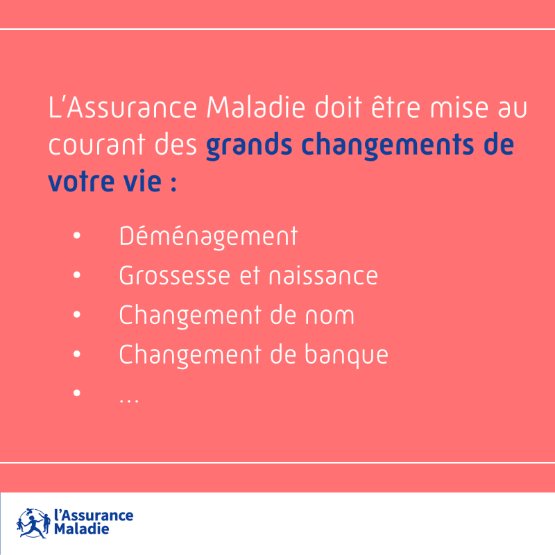 Assur_Maladie's tweet photo. #CompteAmeli | Votre compte ameli vous accompagne dans tous les changements de votre vie. 

Dès que votre situation évolue, pensez à actualiser vos informations personnelles. Vous serez : 

🙋‍♂️ mieux informés
💳 mieux remboursés

Pensez ensuite à mettre à jour votre carte Vitale.
