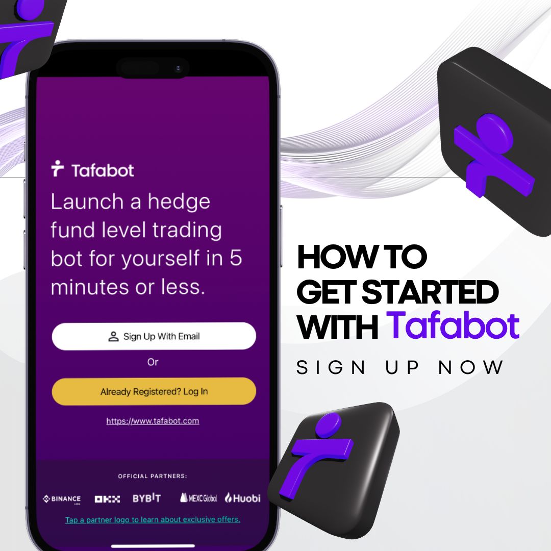 🚀 New to Tafabot? No worries! Setting up your bot is as easy as a few clicks! 

💻 Watch this quick video tutorial and start making profits right away. 💰 

Watch Now: youtube.com/watch?v=PFv9PK…

Note that you will get 60% off trading fee when using Binance connect!