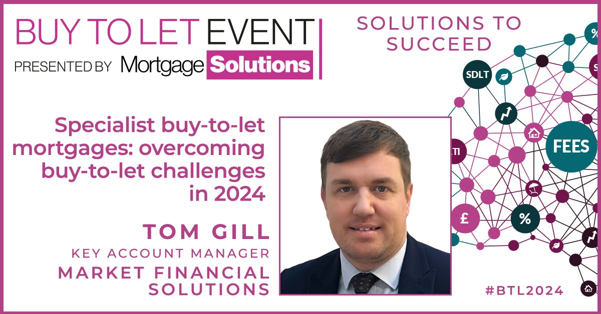 Tom Gill, key account manager @MFSBridging will be speaking at #BTL2024 in Bolton and Birmingham. Register today! tinyurl.com/4pck73fv