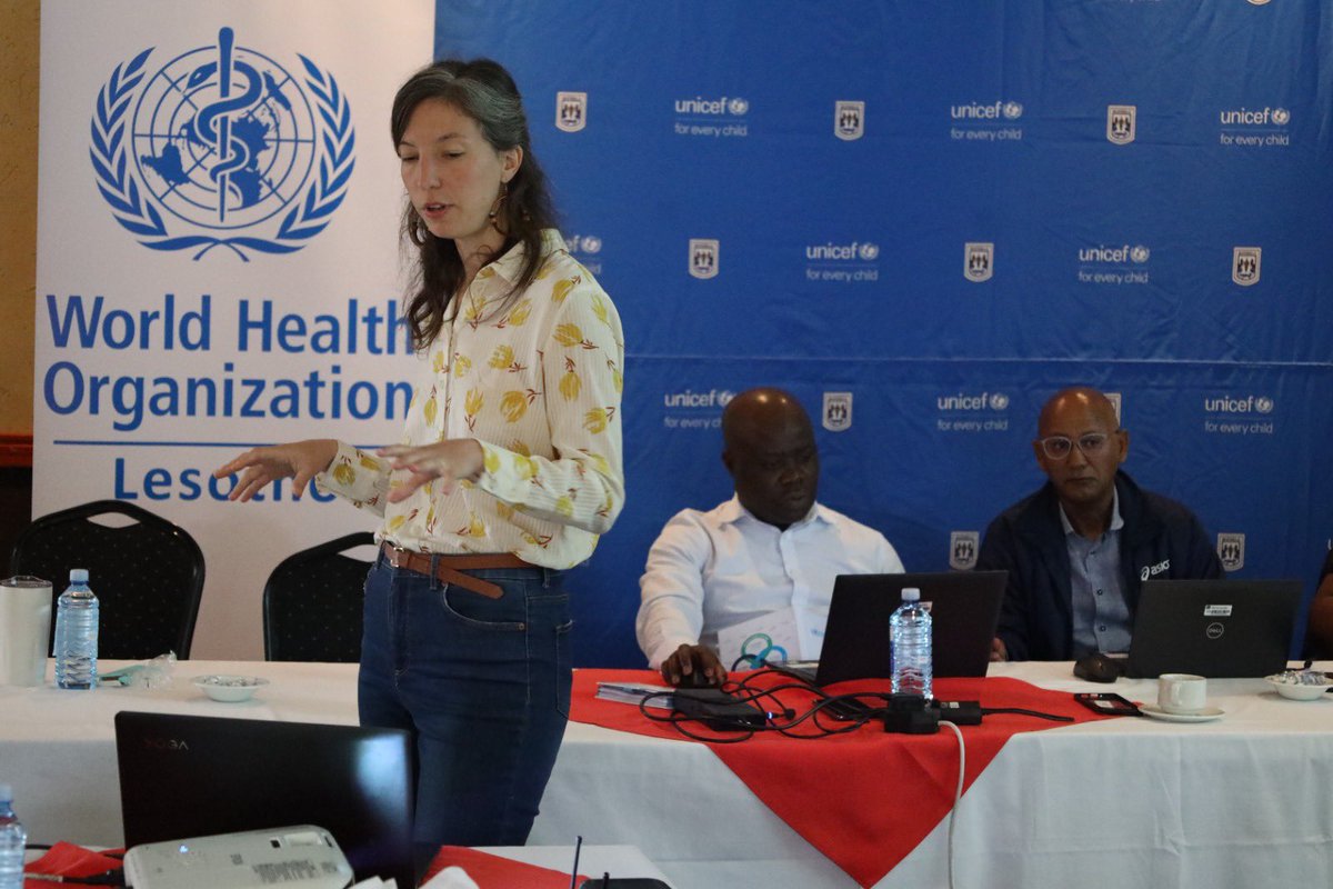 Improving Maternal and Newborn Health To reduce maternal mortality and newborn deaths, the Lesotho Ministry of Health is reviewing the performance of districts for the past 2 years on maternal and newborn health, with the support of @WHOLesotho @UnicefLesotho & other partners.