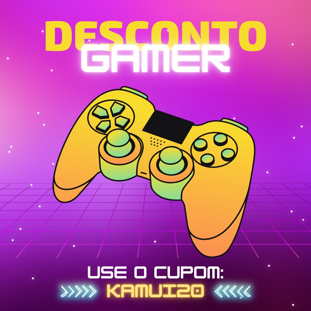 só hoje caraio, chegue no balcão com esse cupom e leve qualquer objeto do mundo gamer com 20% de desconto.
 #𝖺𝖻𝗈𝗎𝗍𝗺𝗲𝗄𝗌𝖼