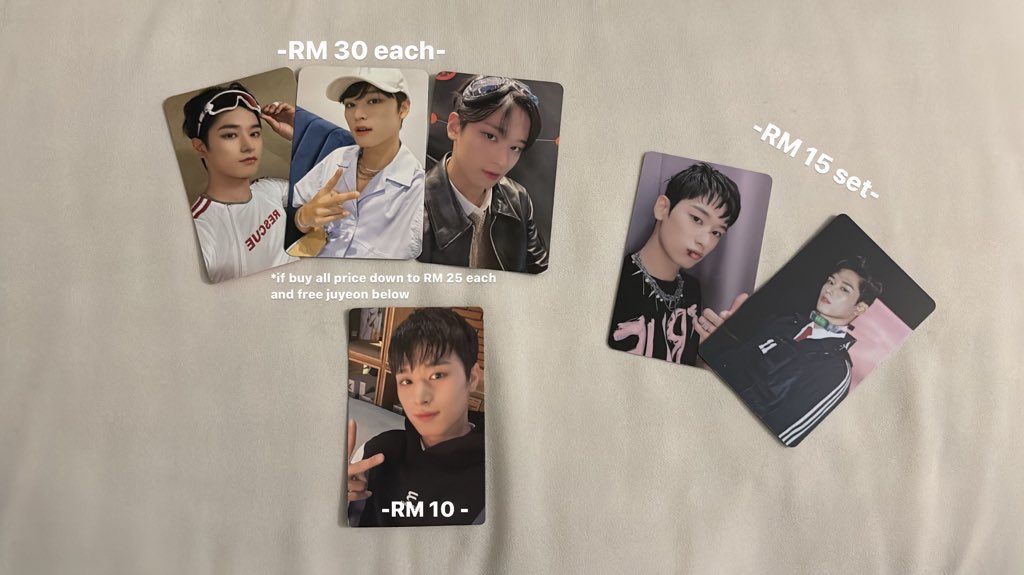 ✶𓂋 WTS Juyeon PC 

⇢ price in pics
⇢ postage : RM 6 WM || RM 13 EM

#pasartheboyz #pasarTBZ <a href="/PasarTheBoyzMY/">Slow rt #PasarTBZ</a> <a href="/pasartheboyz/">PASAR THE BOYZ MALAYSIA (slow)</a>