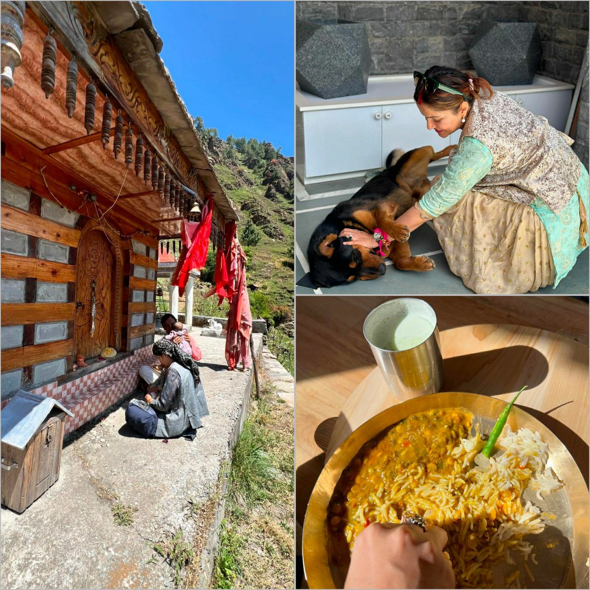 Lalamughall's tweet photo. 😍It's a so beautiful and best simplicity❤. Rubi &amp; leo great bond💞. 
@RubiDilaik 
#RubinaDilaik #RubiHolics https://t.co/9KOFseQVhf