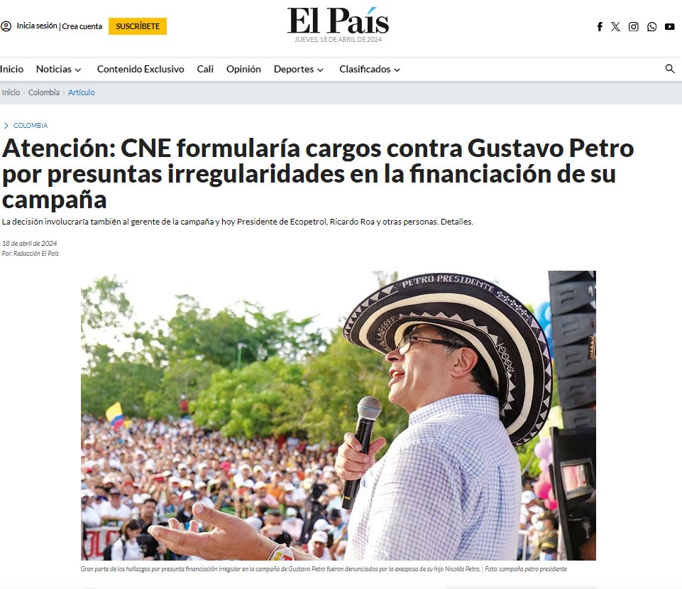 Buena noticia (¿?) para la #Democracia: 
@CNE_COLOMBIA decide iniciar proceso acusación contra @petrogustavo y @ricroabar por lo que son: un par de #Corruptos. #Articulo109
Pero #DebidoProceso garantista permitirá que el #Dictador siga en el poder hasta que quiera.
Es el plan.