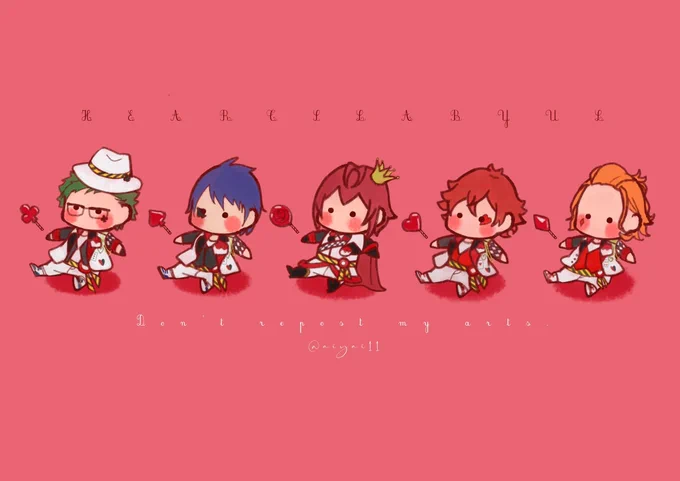 ハーツラビュルのチイコイイノチ#twstファンアート #ツイステファンアート 
