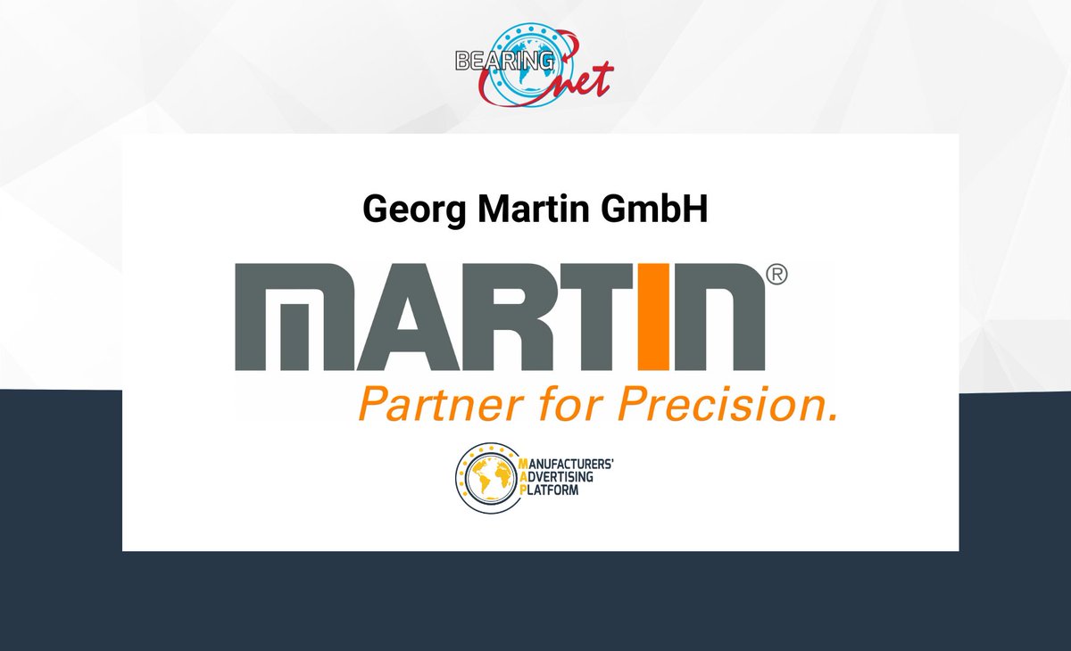 Welcome Georg Martin GmbH to the Manufacturers’ Advertising Platform! Read more on Industrial Now below: industrial-now.net/welcome-georg-… #bearingnet #manufacturer #bearings #industrialnow #georgmartin