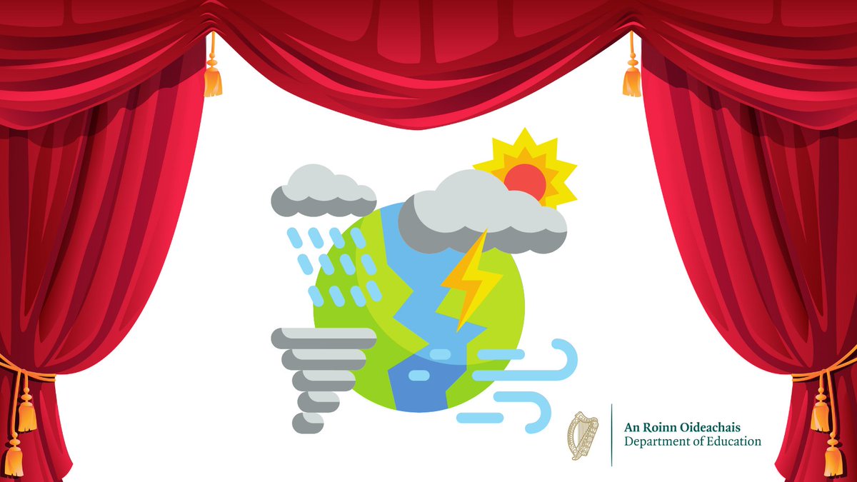 Just one day left for schools to apply to be part of the first phase for the introduction of Leaving Certificate Drama, Film and Theatre Studies or Climate Action and Sustainable Development! 

Apply before 11am tomorrow➡️ gov.ie/en/publication…

#LeavingCert #edchatie #school