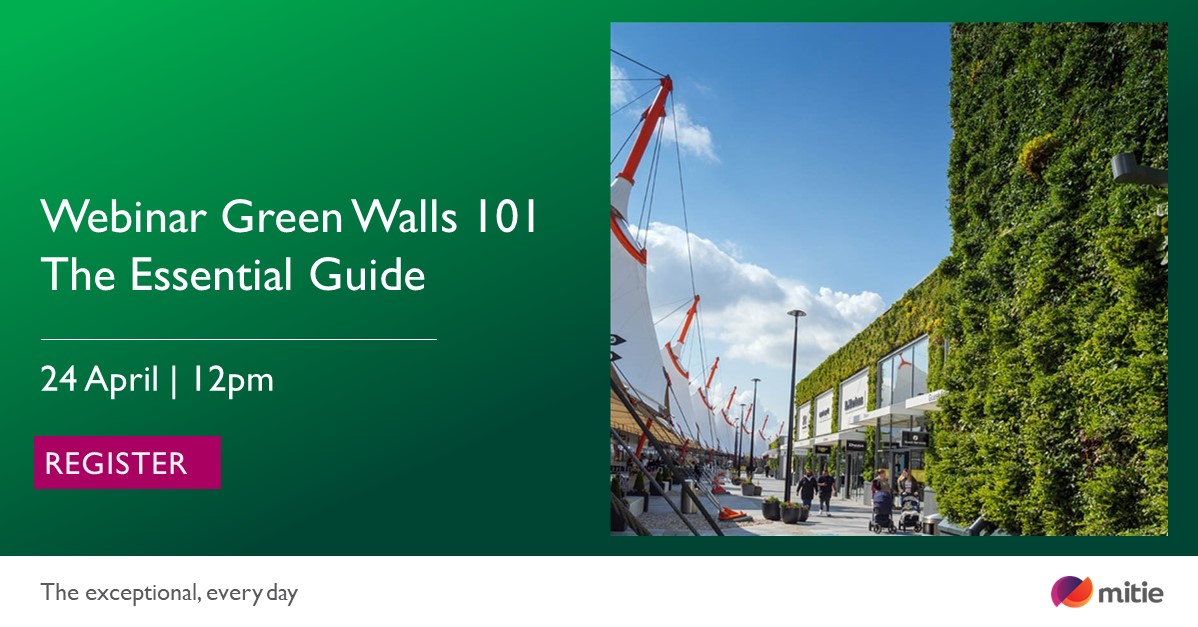 Biotecture, our #LivingWall specialists, will be hosting an online webinar showing how green walls can transform urban landscapes for the good of people and the planet. Book your spot and join us on Wednesday 24th April, 12:00 – 13:00 BST > events.teams.microsoft.com/event/7fd88fec…