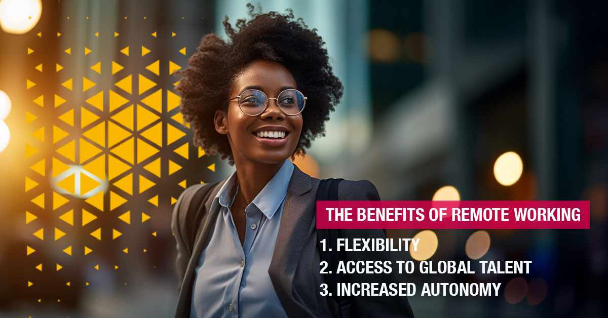 What is the most important benefit of remote working? 🤔 📆Flexibility: Work on your schedule 🌏Access to Global Talent: Access top-notch skills worldwide 🚀Increased Autonomy: Control over your work life Read more👉link.unicaf.org/3U4LCrb . . . #Unicaf #remoteworking #benefits