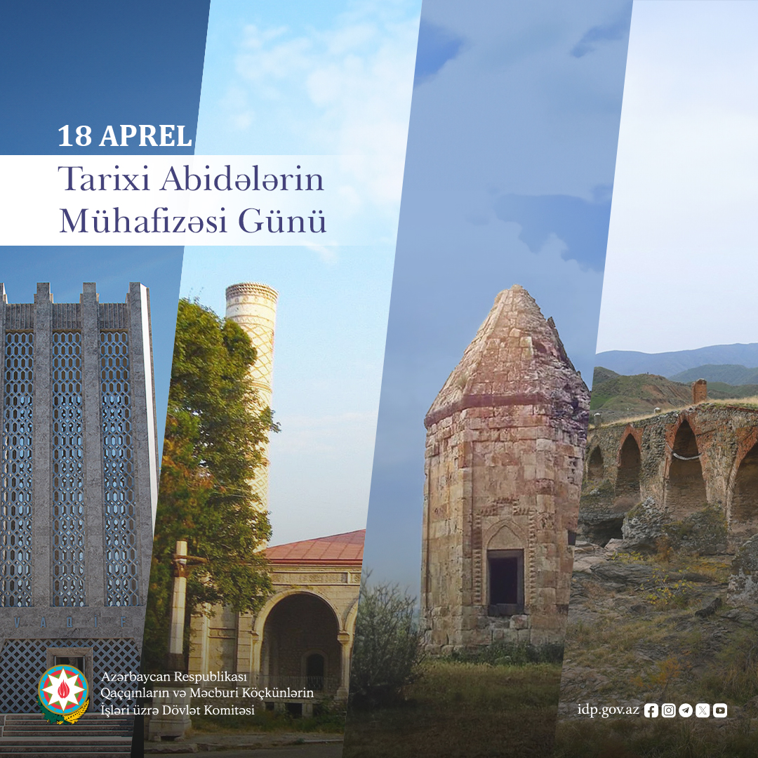 idpgovaz's tweet photo. #18aprel #Tarixiabidələrinmühafizəsigünü https://t.co/ArRK1HvgnX
