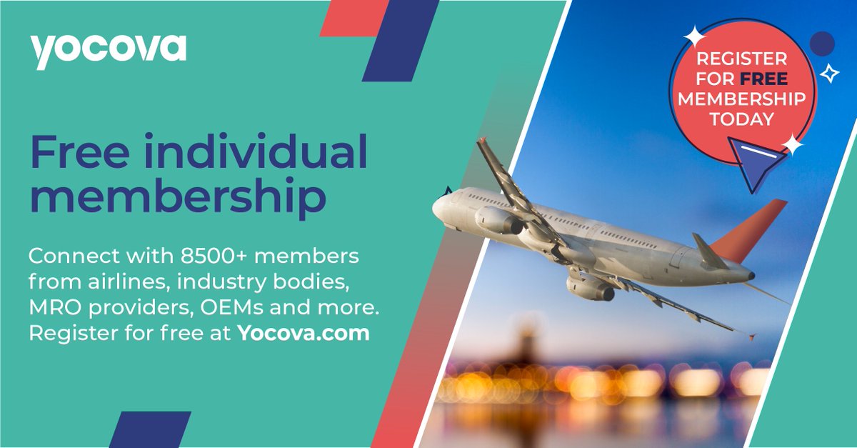Ready to unlock the power of aviation collaboration? Join Yocova's #aviation network now and access 8,500+ partnerships for free! Don't miss out on these incredible opportunities. Take flight with us today: bit.ly/3xZGnhu #Yocova #FutureofAviation #AvGeek 🚀