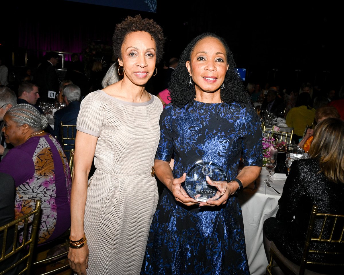 I’m honored and deeply grateful to have been recognized at the Barnard Annual Gala 2024! Thank you to the Barnard community for this incredible recognition. It's a privilege to be part of such an inspiring institution dedicated to empowering women leaders.