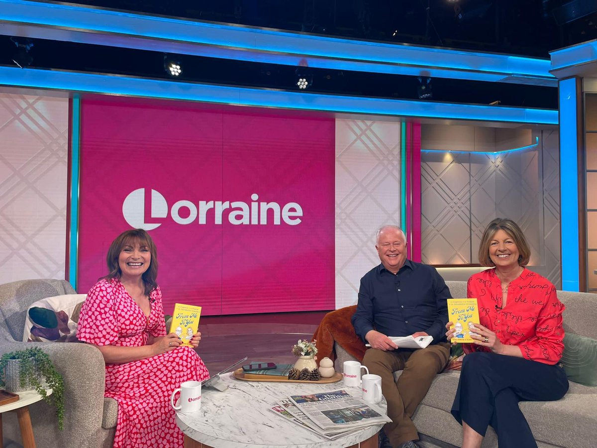 #ThrowbackThursday to this time last year when THIS happened!
12 months on - we can safely say that hanging out on the @lorraine sofa was one of THE best moments our co-founders have had since launching our charity 7 years ago!
Still not read our book? 👇
frommetoyouletters.co.uk/our-book