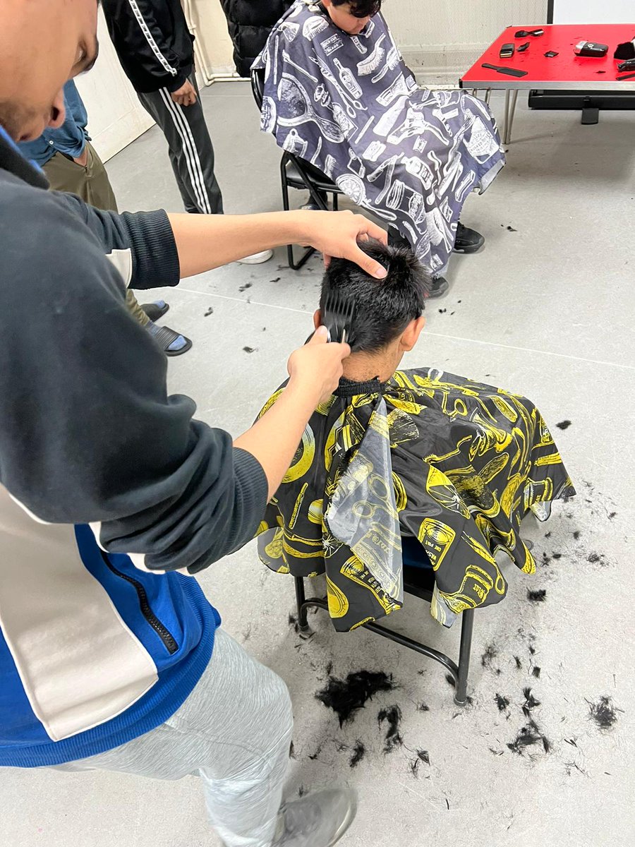 💈Young People Were Busy With The 'Eid Trims' 
Thank You For Helping Support The Barber Project ✂️
@DCMS @TNLComFund @JPFoundation