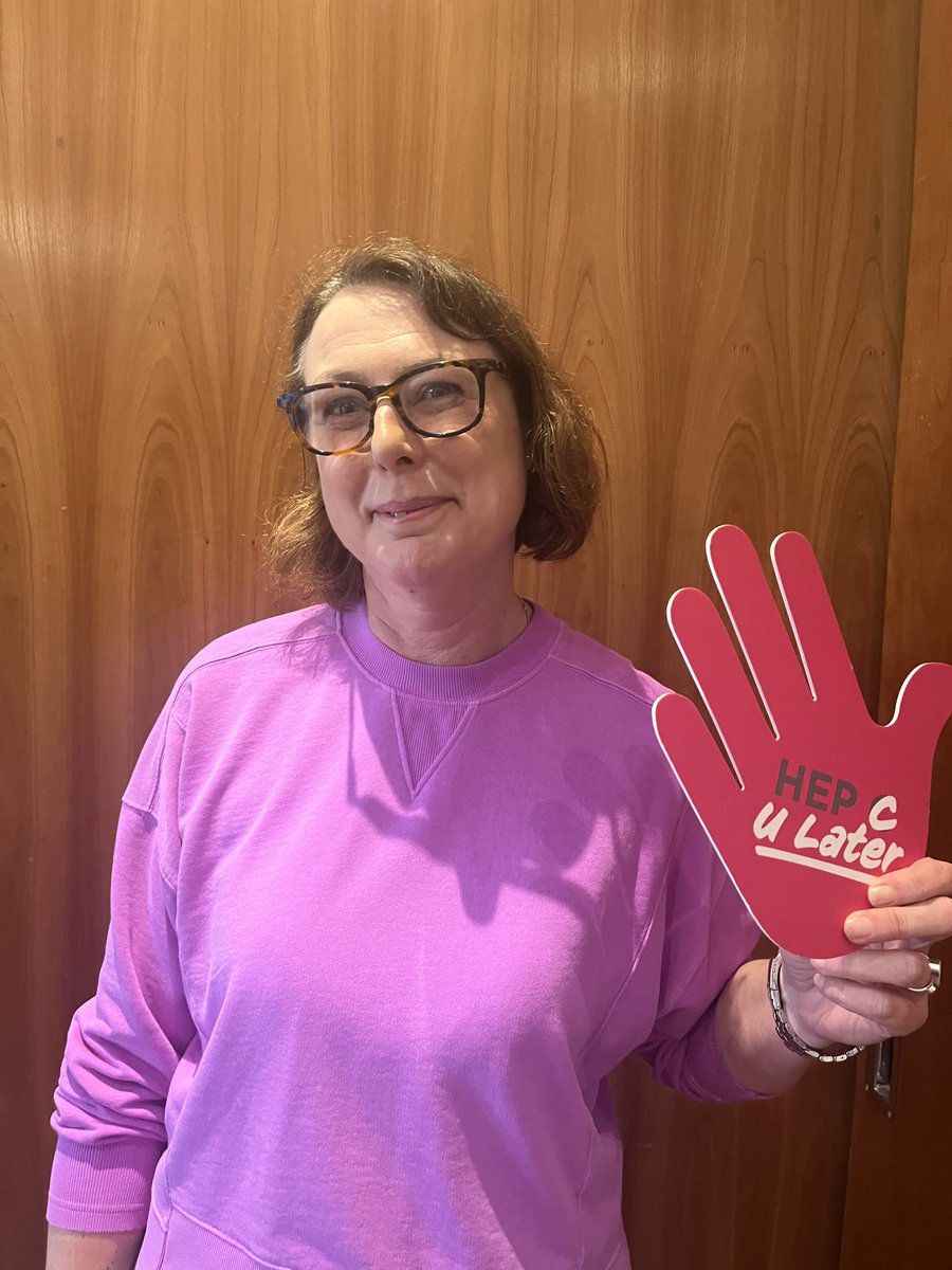 Louise Penny, Clinical Lead for @inclusionIOW was very proud of the service having reached #HepC micro-elimination recently. 

What is micro-elimination 👉 orlo.uk/Zgg0o

#HepCULater👋 #WeAreNHS