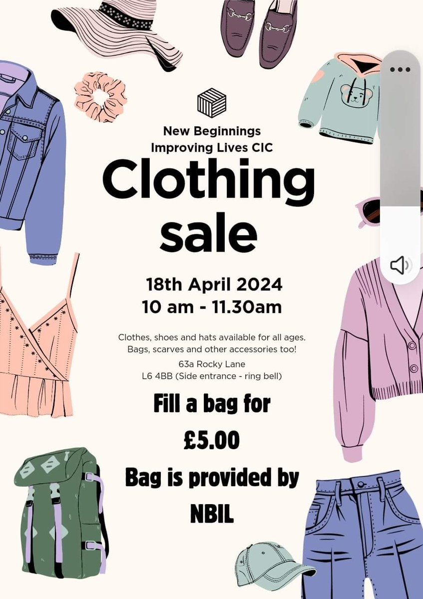 We raised £100 this morning through our clothes sale that will be put back into our Foodbank. Thank you, everyone, for coming and those who have donated preloved clothes. Lots of happy faces this morning with their bargains 💓