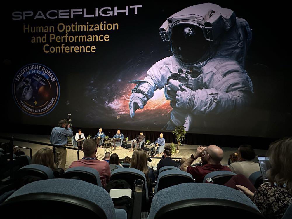 Awesome first day of the Spaceflight Human Optimization and Performance (SHOP) Summit  Human Optimization and Performance (SHOP) Summit!  What an amazing cast and delivery of content!

Two more days to go and expecting the same level of content!