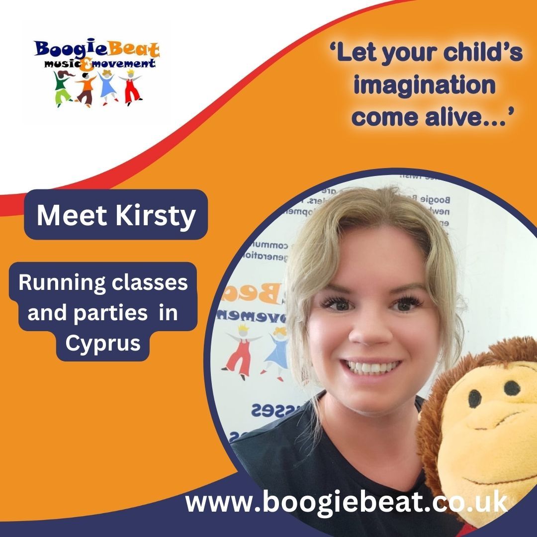 Join Kirsty in our Boogie Beat music and movement classes based on the British Forces base in Cyprus.
#childrensactivityprovider #boogiebeat#childrensactivities #musicandmovement#active #singinganddancing #traditionalstories #musicandmovementclass #nurseryactivities#cyprus