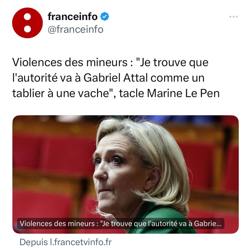 Elle devrait surtout porter plainte pour plagiat.