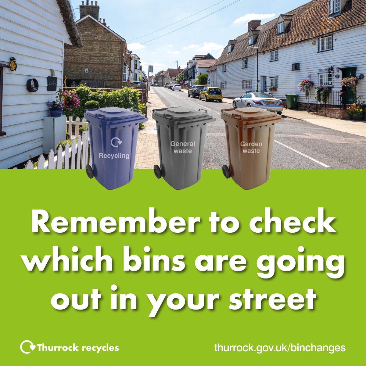 Your street may have a new bin collection schedule. Find out when yours take place at orlo.uk/wheeled-bin-co…