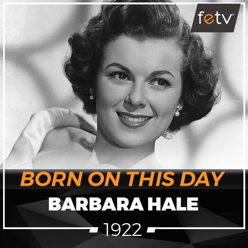 Barbara Hale (RIP) was born on this day in 1922. Hale began her Hollywood career in 1943, starring numerous successful films before landing the role as Della Street on #PerryMason. 

Watch #PerryMason every night at 5p and 8p ET on FETV! 🕵️‍♂️