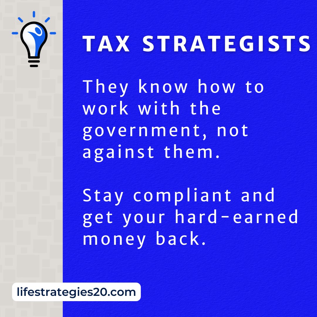 A tax strategist navigates the complexities of tax law, helping you stay compliant and maximize your potential refund.

DM us to know more about maximizing your refund potential!

#antomiuswise #lifestrategies #taxes #taxprofessional #NFL #football