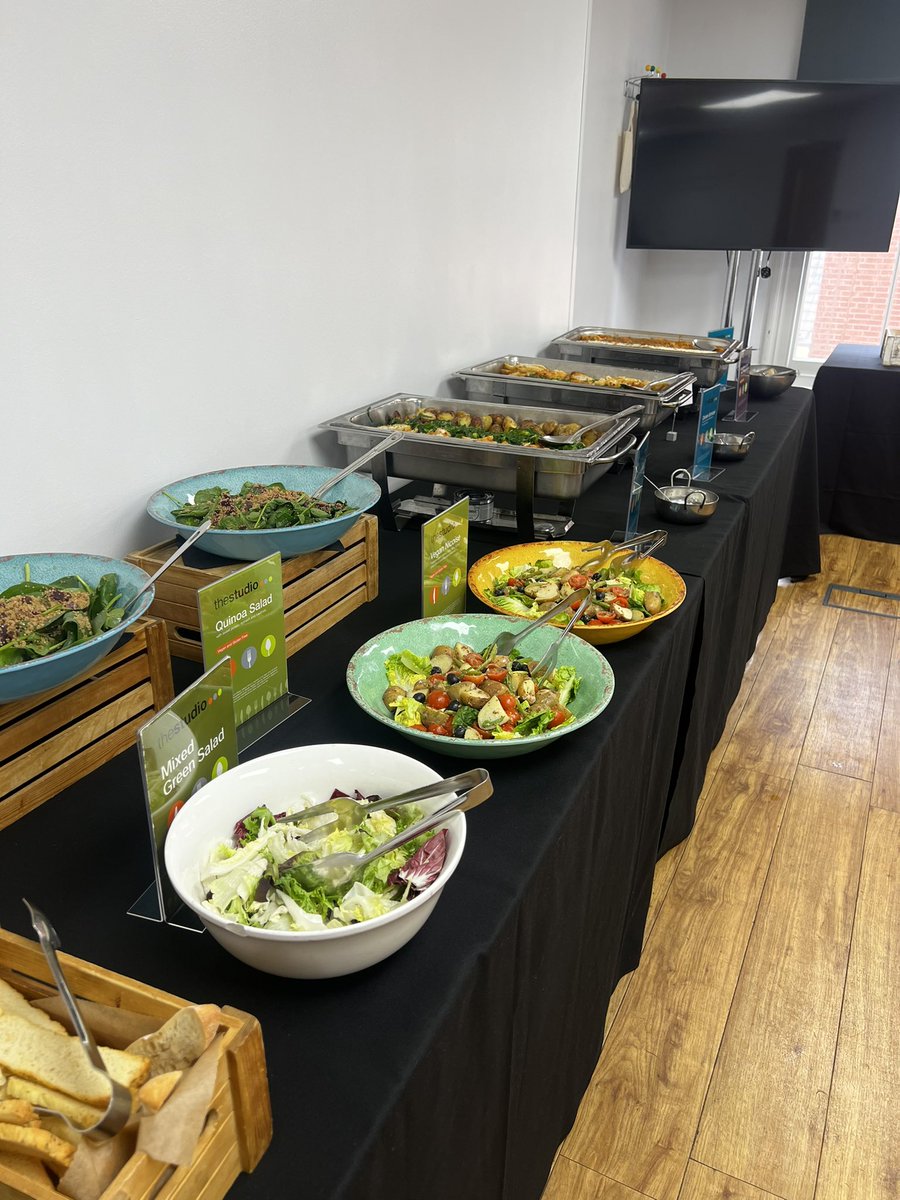 Big thanks to @studiovenues for hosting our mid-point Action Learning Programme event today. With university partnerships from across England gathering together, it’s the perfect venue - close to the station, in the middle of the country, and lunch looks great too!