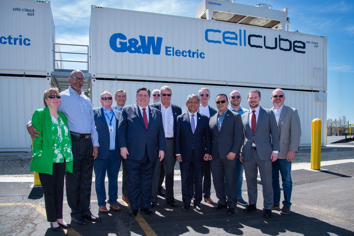 .@GW_Electric is constructing the largest commercial and industrial #solar-powered project in #Illinois thanks in part to the state's historic Climate and Equitable Jobs Act and support from @ComEd. ☀️☀️☀️ ow.ly/TF1250Rijm4