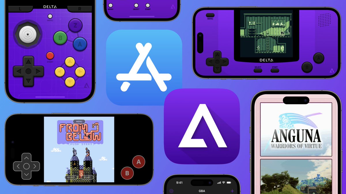 igeeksblog's tweet photo. A new game emulator for the iPhone is now available on the App Store. ๐ฎ
Many old game systems are supported by Delta, including the NES, SNES, N64, and DS. ๐ฅ
#AppStore #GameEmulator https://t.co/Lp8jYbt8fl