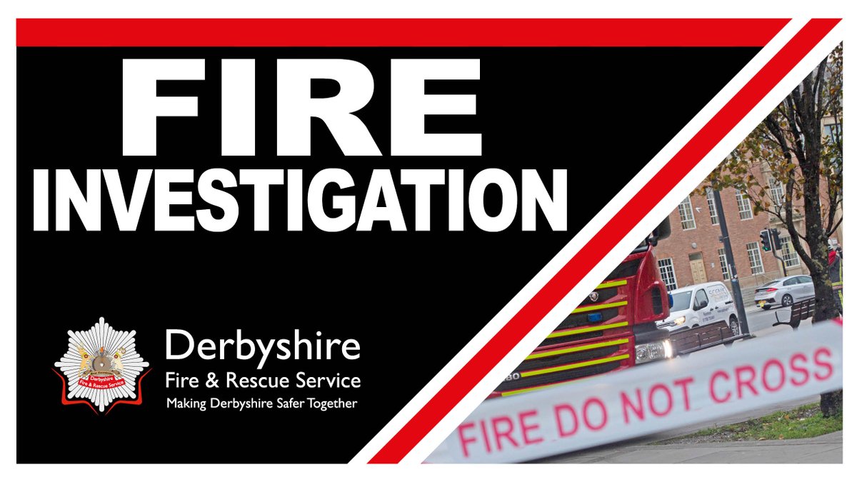 A joint investigation into a fatal house fire in Chesterfield has determined the most likely cause being a naked flame igniting combustible materials. Emergency Services were alerted to the fire on Staunton Close at 02.44 hours on 7 April. More: ow.ly/VaGp50RiSAi