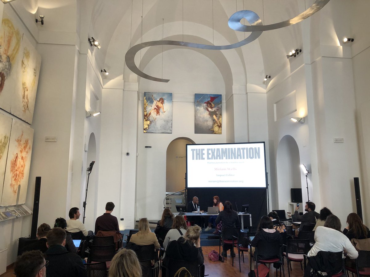 Happy Outlier Day! We’re celebrating 8 yrs of @media_outlier providing free, critical information to Detroiters. I’m currently in Italy preparing to share the work of @DetDocumenters — here’s our venue for tomorrow’s session!