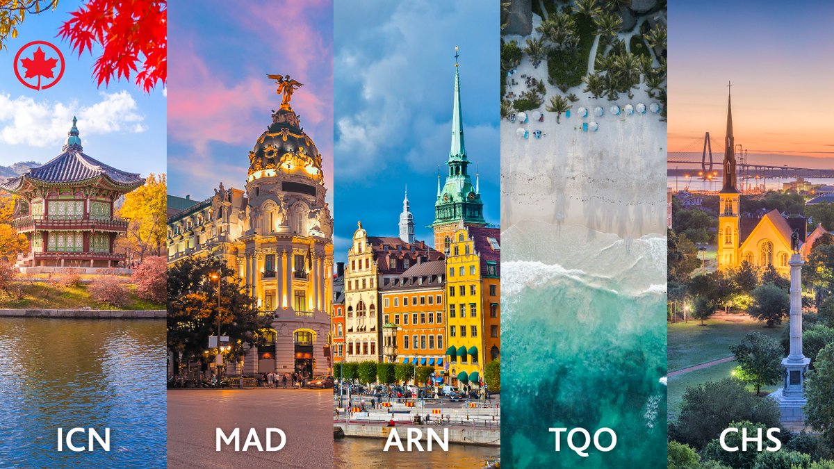 Visiting friends, family or exploring new places this summer? ✈️ 🌎 We’re adding new destinations and increasing capacity on our most popular routes! Head to Europe, Asia or one of our 120 destinations in North America! ☀️ More: media.aircanada.com/2024-04-18-Mor…