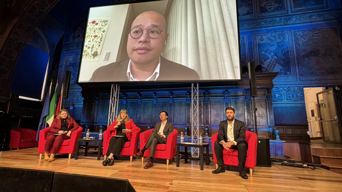 Attending a powerful @journalismfest discussion on the trial of #JimmyLai in Hong Kong. His trial is a stark reminder of the threats to media freedom. We must stand in solidarity with Jimmy Lai and all journalists fighting for the truth. #IJF24 #FreeJimmyLai