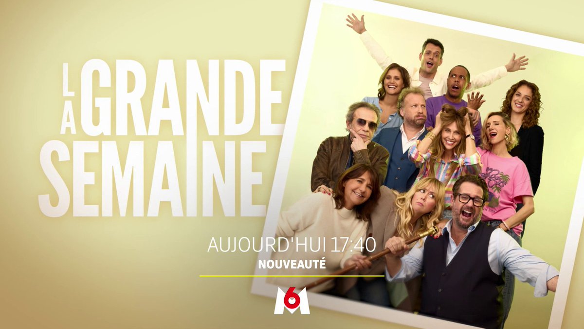 Tout de suite retrouvez @ophmeunier et toute son équipe décortiquer l'actu et les tendances du moment dans #LaGrandeSemaine sur M6 et en streaming sur @M6plusofficiel ! 🤩