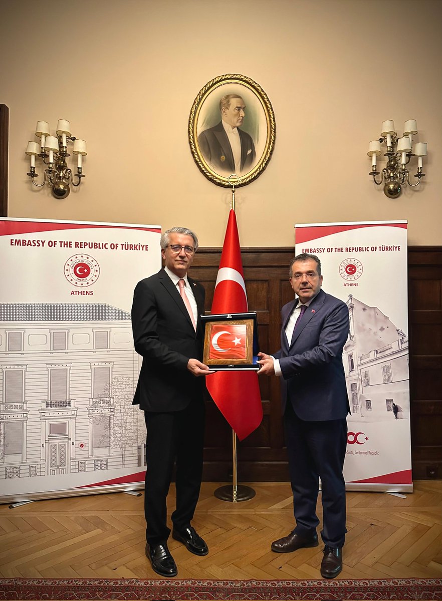 Güneydoğu Avrupa Meteoroloji Genel Müdürleri Gayri Resmi Konferansı (ICSEED) ve Dünya Meteoroloji Örgütü (WMO) 'Herkes İçin Erken Uyarılar Girişimi' istişare toplantısı için Yunanistan Atina'ya geldik.