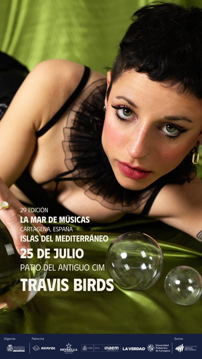 tremenda ilusión reencontrarme con La Mar de Músicas el próximo 25 de julio 🐊