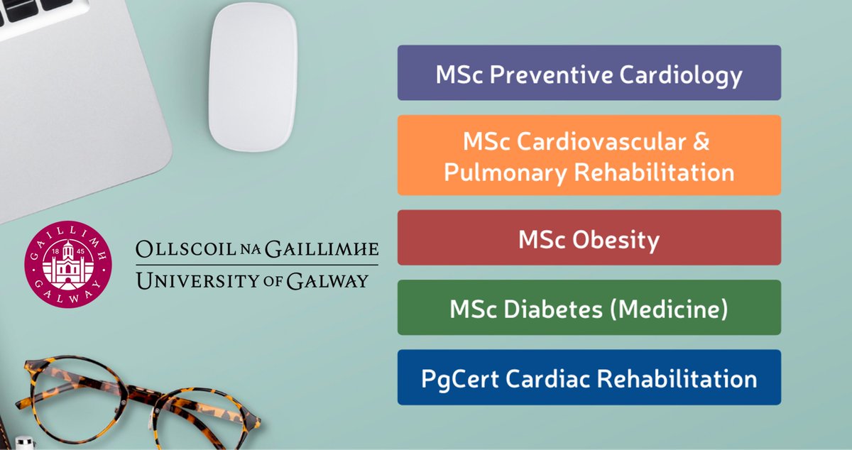 Take your career to the next level! Our postgraduate courses in preventive medicine & cardiovascular health are delivered in partnership with @uniofgalway & led by clinical specialists in the field of heart disease, stroke, and obesity. Full details at⬇️ nipc.ie/education/post…