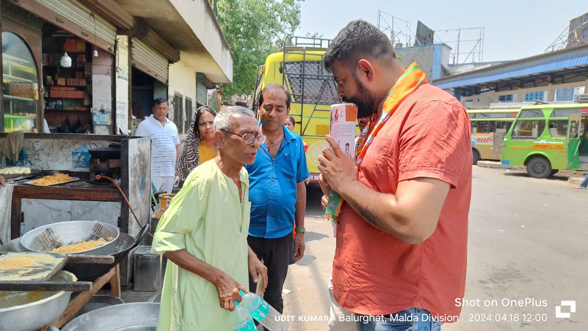 Door to door campaign in support of @DrSukantaBJP at different wards of Balurghat municipality.