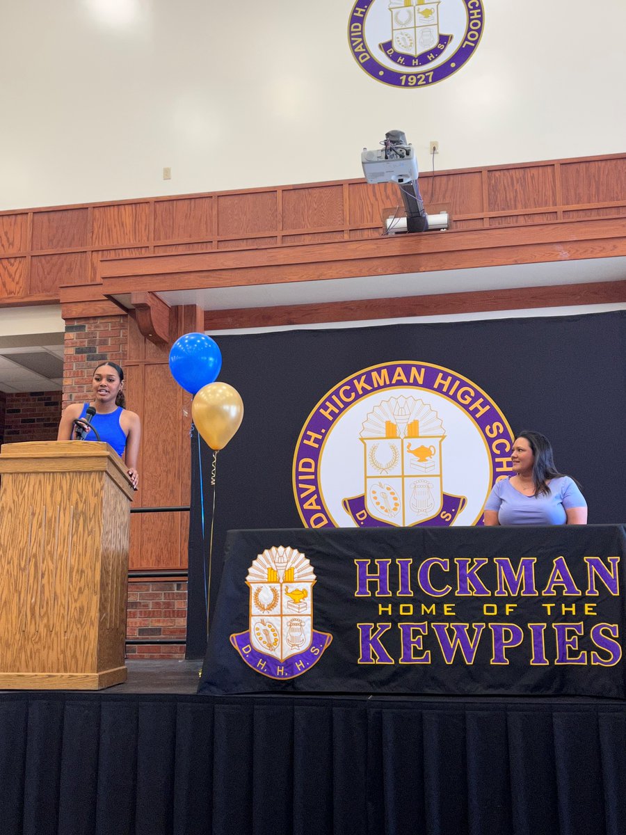 Congratulations to Keyona Hall for signing to play Basketball at Barton Community College!