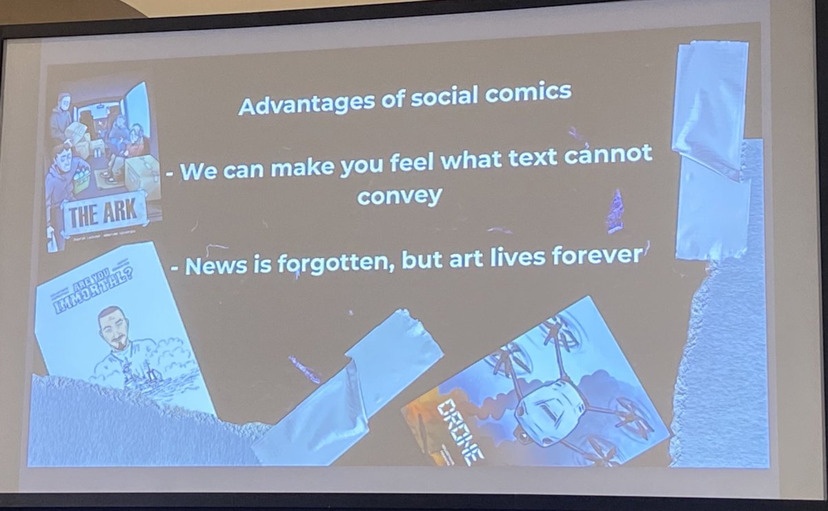Fusing journalism with art to counter news avoidance? That‘s what projects such as Live Magazine (🇫🇷), Spartacus (🇵🇱) or @inker_world (🇺🇦) are doing: bringing journalism on stage, mixing it with graphic fiction, art expos, lectures, dance and stand-up to attract new audiences.